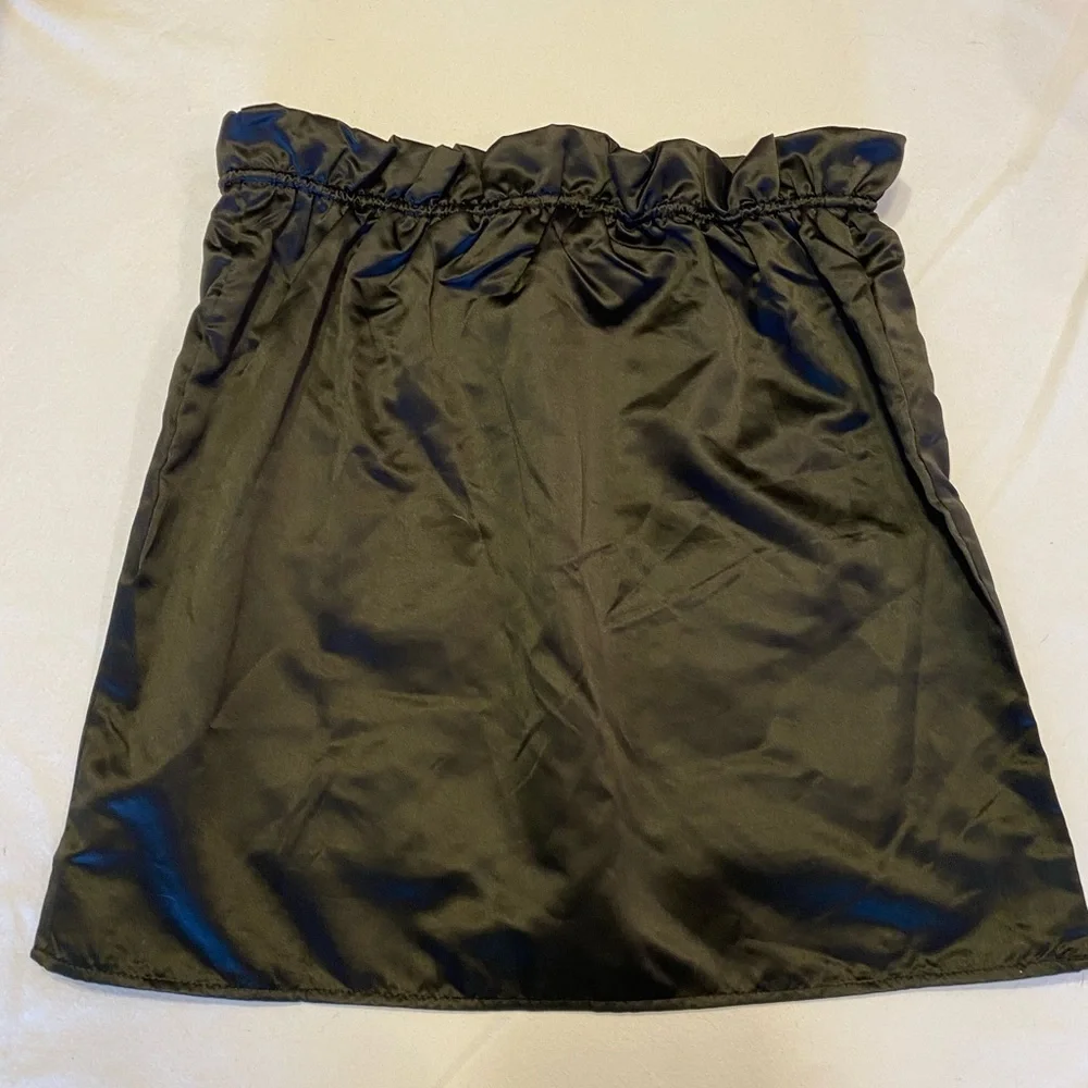 NWT Blue Blush Black Windbreaker Skirt